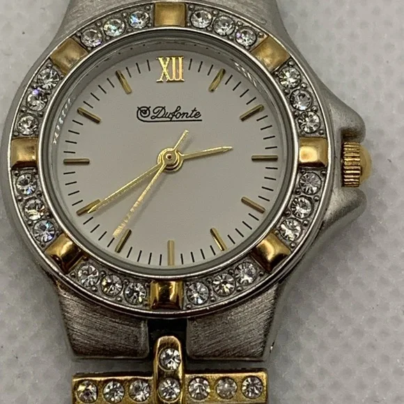 Dufonte Accessories Dufonte By Lucien Piccard Crystal Bezel